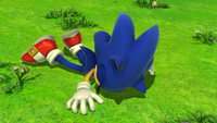 Sonic sleeping (Sonic Generations)