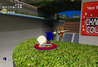 Sonic using a switch