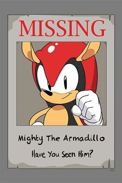 Mighty the Armadillo/Gallery, Sonic Wiki Zone