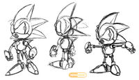 Mecha Sonic Mark I concept