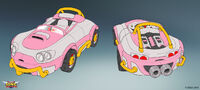 Pink Cabriolet