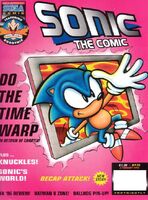 Sonic the Comic #70 (February 1996). Art by Carl Flint.