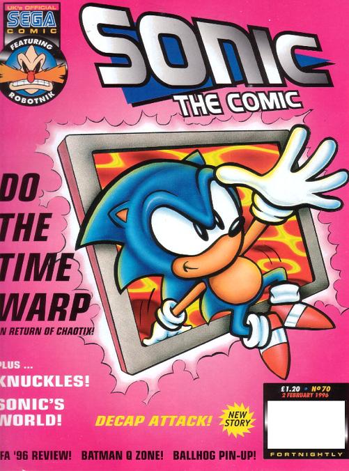 This panel from a 1996 Sonic Comic (Fleetway). : r/agedlikewine