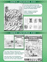 Cover sketches from Sonic Universe Volume 8: Scourge: Lockdown.