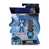 Sonic with snow rider toy by Jakks Pacific