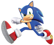 Sonic 3D art stride