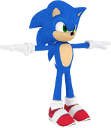 Speed Battle Model Teen Sonic