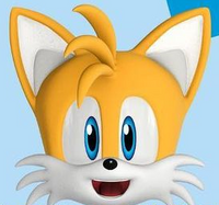 Tails art 3D face