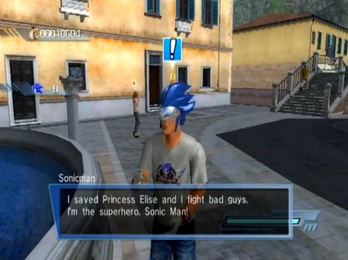 Sonic Man Sonic Wiki Fandom