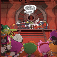 Heroes preparing to fight