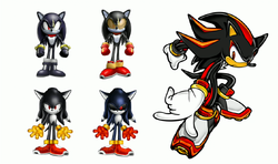 Shadow The Hedgehog - Sonic Adventure 2 - Fan Art - 3D model by