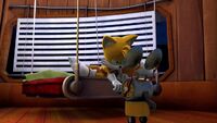 Tails turns UT off