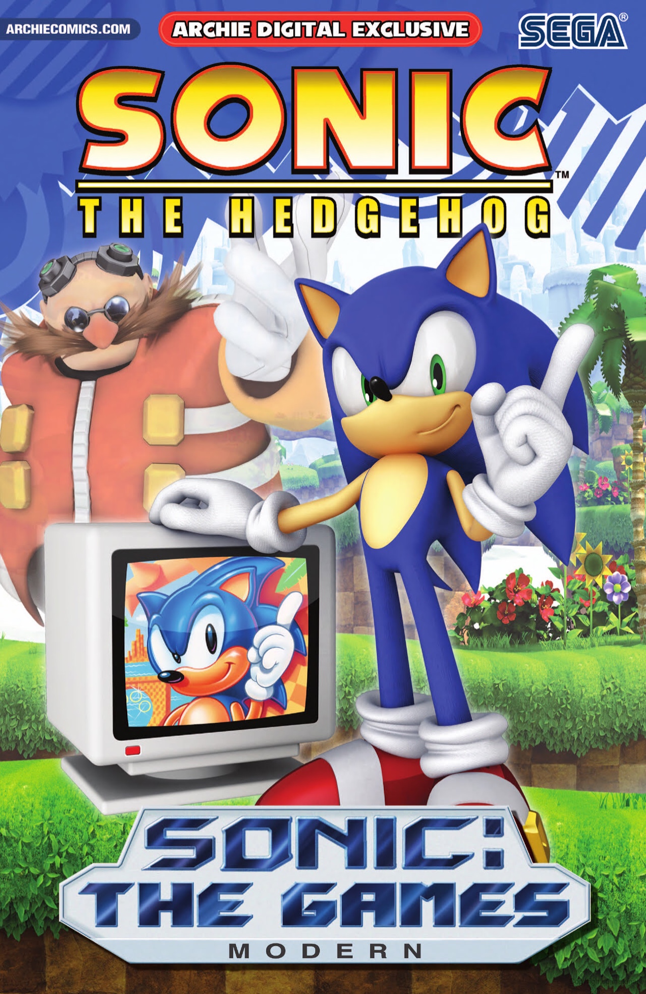 Sonic the Hedgehog Digital Comics on CD Collection. 