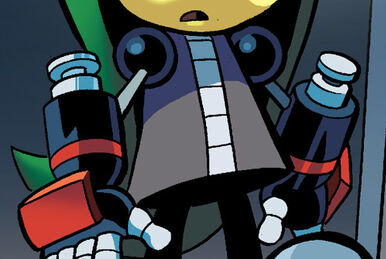 180695 - safe, artist:chibi-jen-hen, mighty the armadillo (sonic), canon x oc, oc, oc:crystal the cat, armadillo, cat, feline, mammal, archie sonic the hedgehog, sega, sonic the hedgehog (series), 2015, bandage, blue eyes