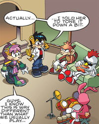 Mina confronts her Band