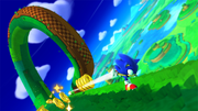 Sonic's Magnetic Running