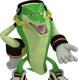 sonic boom vector the crocodile