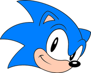 Classic Sonic happy