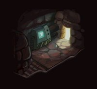 Entrance to the Nocturnus Clan's hideout in the Mystic Ruins