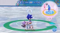Sonic and Blaze Figure Skating Spiral