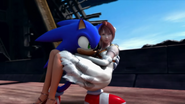 Sonic ratuje Elise