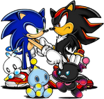 Sonic, Shadow and some Chao