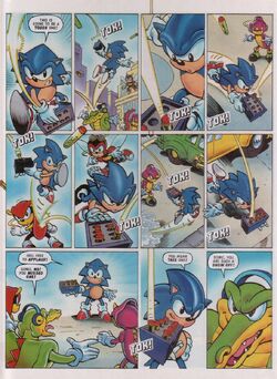 Sonic the Comic #97 FN; Fleetway Quality | Hedgehog - we combine shipping |  Comic Books - Modern Age, Egmont