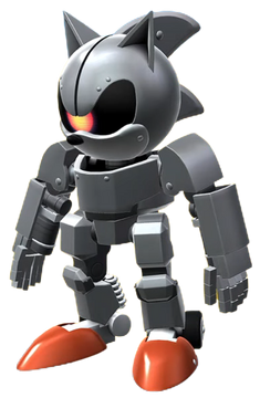 A unique mecha sonic design