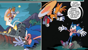 Tails i Sonic IDW 11