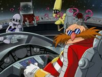 Eggman and his minions confused