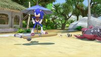 SB S1E9 Sonic “take that”