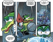 Vector the Crocodile (Archie) Sonic Wiki Zone Fandom