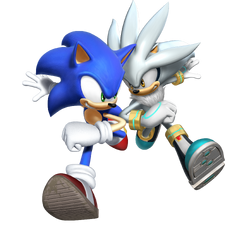 Sonic with silver 