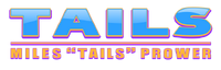 Text only character logo from, Sonic Blitz.