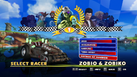 Hotrod of Horror's statistics in Sonic & Sega All-Stars Racing.