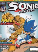 Sonic the Comic #220 (November 2001). Art by Richard Elson.