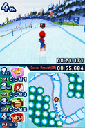 Mario Sonic Olympic Winter Games Gameplay DS 043