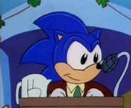 Sonic at the debate.