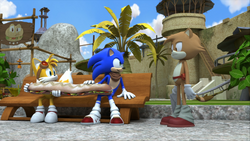 S1E17 Tails Sonic sandwich