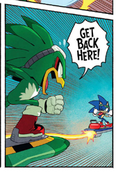 Sonic Teasing Jet