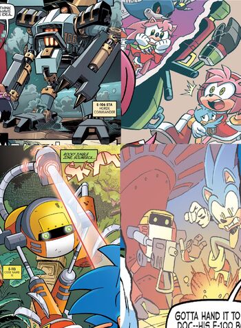 Sonic the Hedgehog/History and appearances (IDW), Sonic Wiki Zone