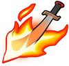 Chaos Flame Sword