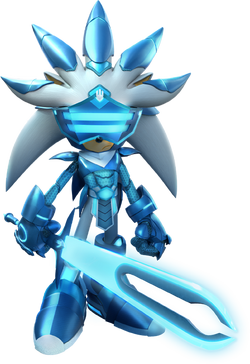 Sonic The Hedgehog 20th Anniversary 2006 Silver & Iblis Biter