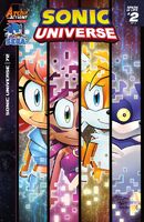 Sonic Universe #72 (February 2015). Art by Tracy Yardley.