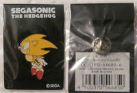 SegaSonic the Hedgehog (brand) pin