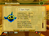 The Dark Fright's profile in the Xbox 360/PlayStation 3 version of Sonic Unleashed.