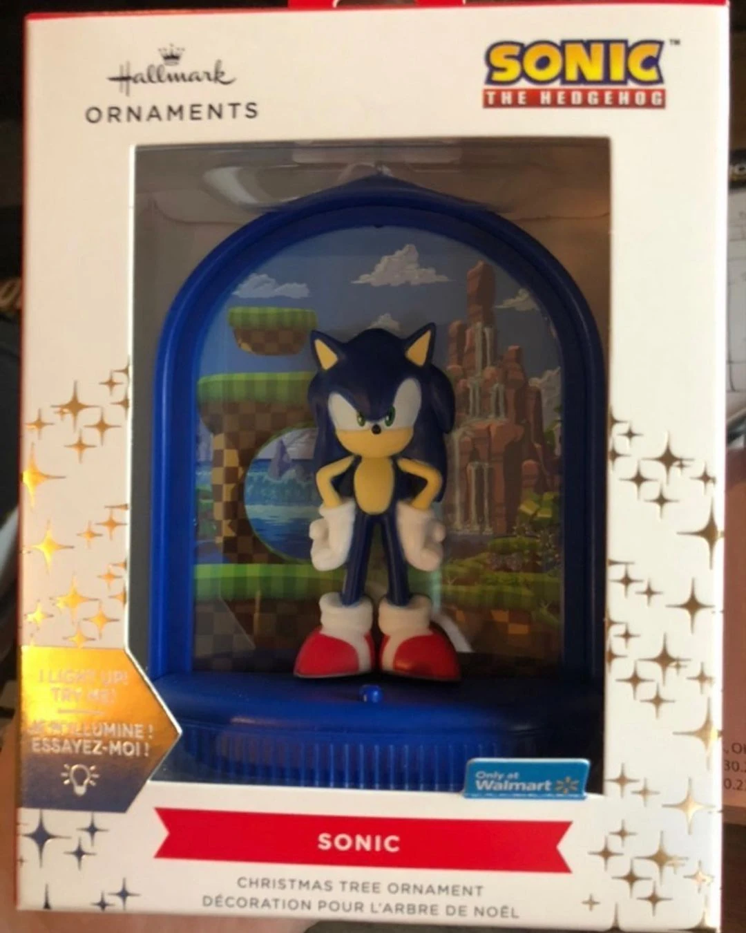 Hallmark Ornamento Natale Sonic The Hedgehog - Tails (Miles Prower) In Resina - Decorazione Albero Da Collezione