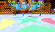 Mario Sonic Olympic Winter Games Gameplay 345
