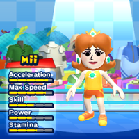 Mii costume from Mario & Sonic at the London 2012 Olympic Games.