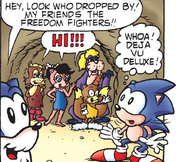 Sonic #122, Wiki